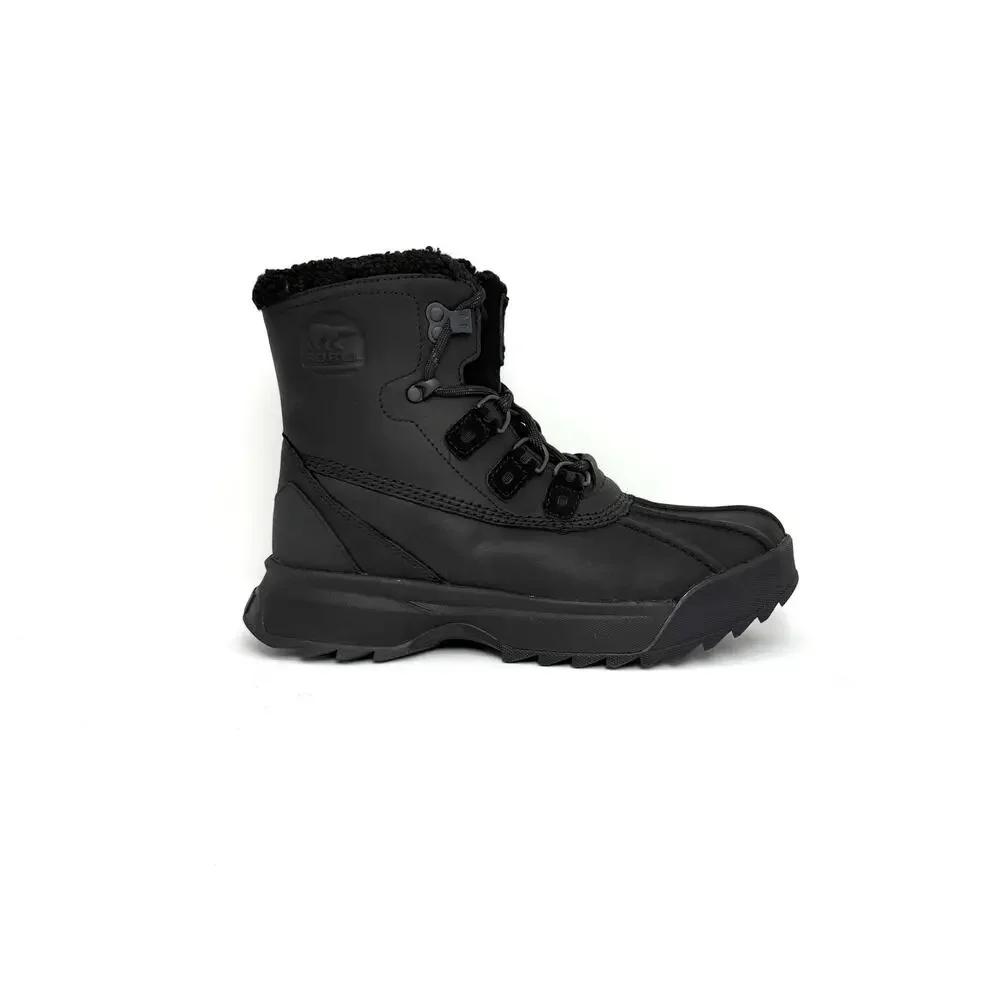 Sorel Scout 87' Lux WP Men's Winter Boots Black Leather Size 8 New